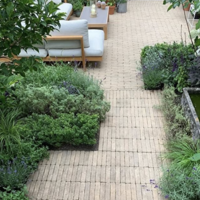 Brick paver pattern