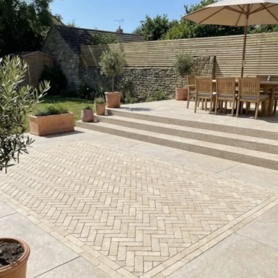 Brick paving patterns