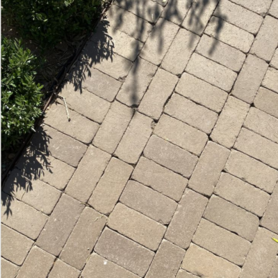 Brick paving pattern