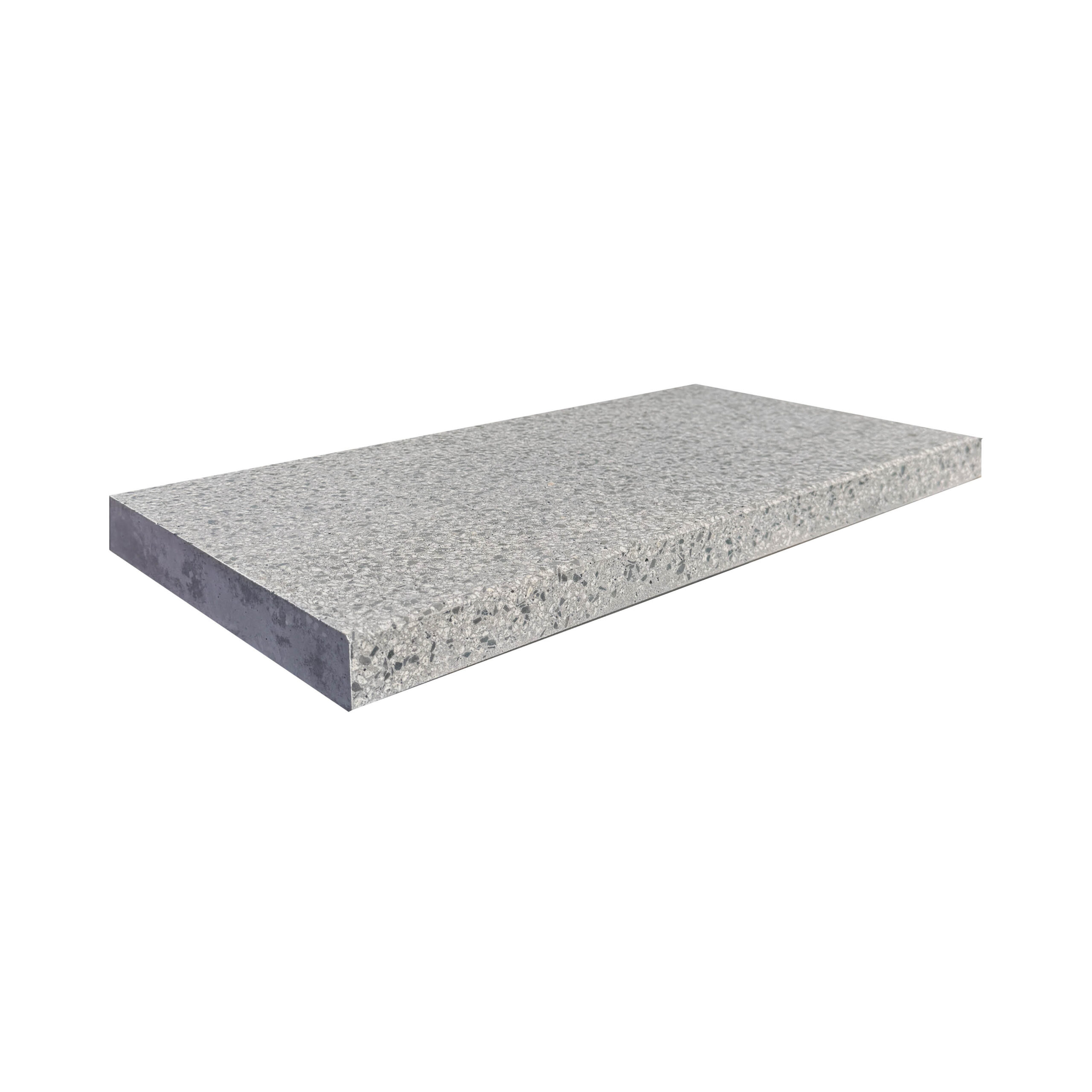 Polished Stone Aris Edge Charcoal 600 x 300