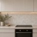 Travertine Subway Tile Kitchen Splashback Tile Beige Limestone